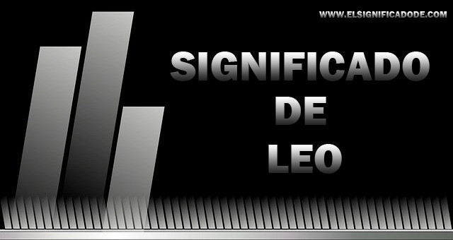 Significado de Leo