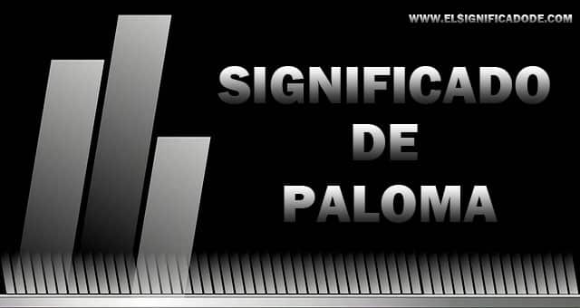 Significado de Paloma