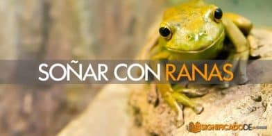 soñar con ranas