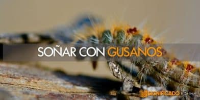 soñar con gusanos