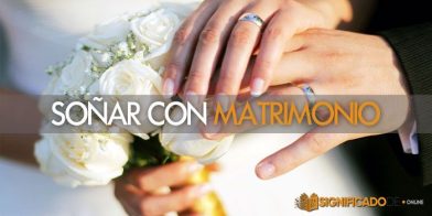 soñar con matrimonio